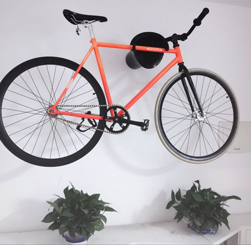 Bike wall hanging rack trailer frame wall-mounted indoor road car hanging wall-mounted parking stand mountain bike hanging wall