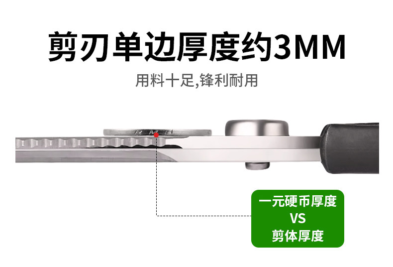 安享好物 安享A级厨房剪-狂鲨多功能厨房剪  