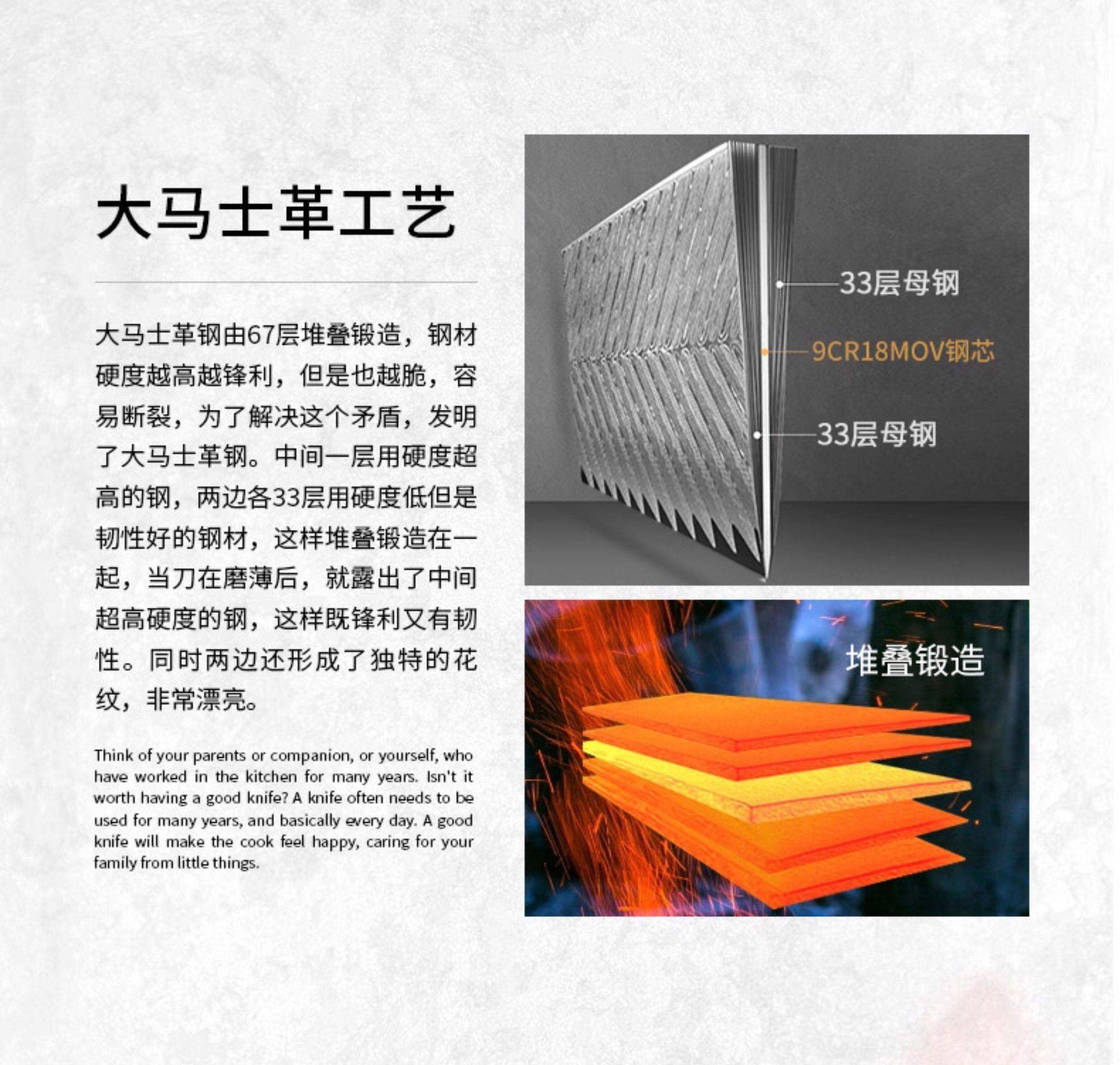 安享好物 安享B级多用刀-狂鲨大马士革三德刀  
