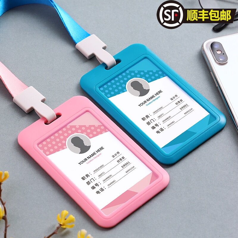 Work card High-grade work number plate work card badge custom listing production work card custom employee badge design hanging