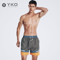  Beach pants men can go into the water lined with quick-drying seaside vacation loose and thin casual big pants four-point tide brand shorts