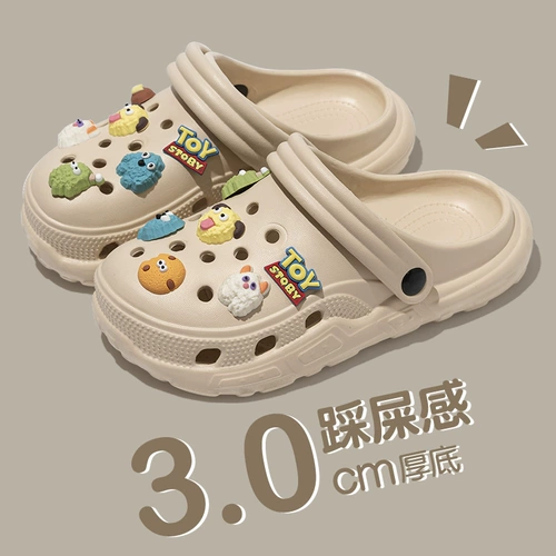 Мультяшный детский монстр, летние туфли для мальчиков на платформе, нескользящие сандалии, обувь, семейный стиль, подходит для подростков