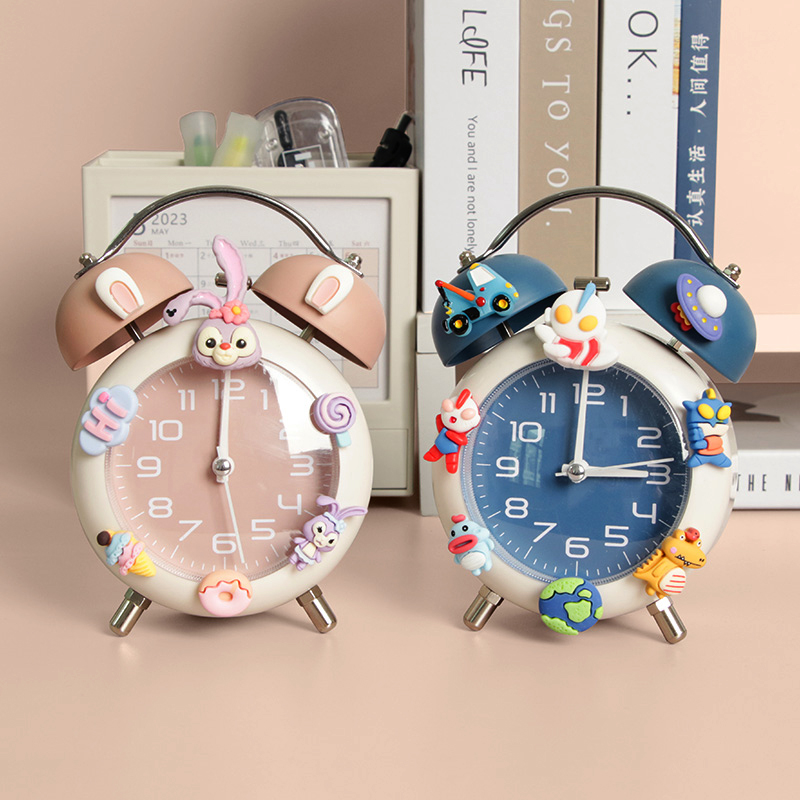 Ottman clock alarm clock students dedicated to getting up and deities Children boys girls students learn self-discipline with watches-Taobao