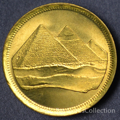Пирамида, медные монеты, диаметр 23мм, 23mm