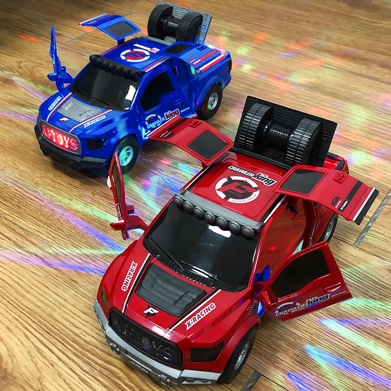 Boy baby toy car 0-1 one to two 2 years old children deformation car 3 puzzle girls four to six 5 boys