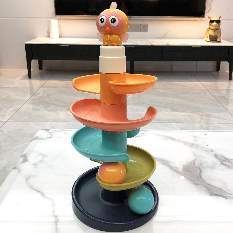 Newborn baby toy male baby newborn 3-18 months bird track rolling ball 0 to 2 years old girl rattle puzzle
