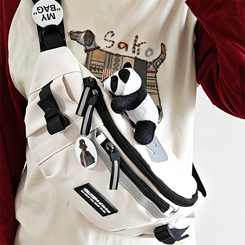 Crossbody Bag for Men, Japanese Workwear Style, Sports Waist Bag, New Casual Versatile Cycling Shoulder Chest Bag, Trendy Backpack Crossbody Bag for Men, Japanese Workwear Style, Sports Waist Bag, New Casual Versatile Cycling Shoulder Chest Bag, Trendy Backpack