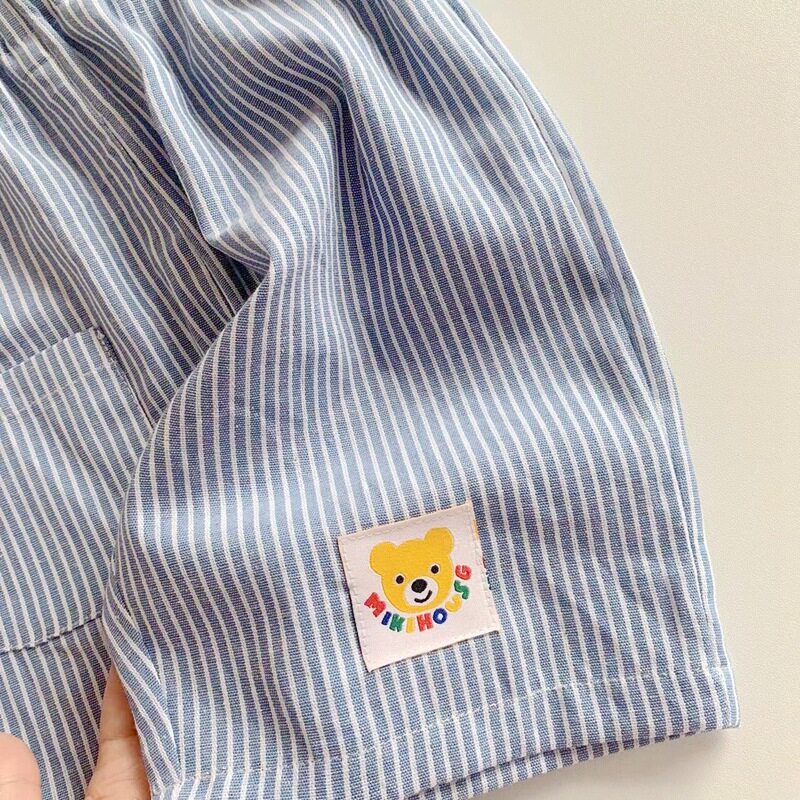 boys japanese style casual cotton shorts lightweight summer striped five point boys japanese style casual cotton shorts lightweight summer striped five point