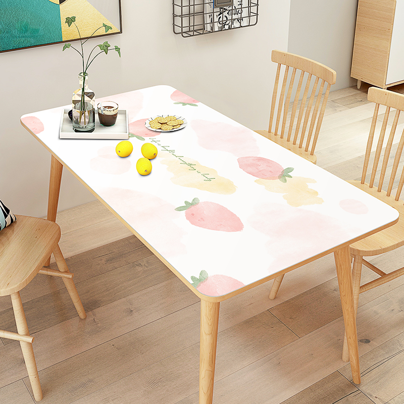 Shangxuan (Q bullet silicone table mat) tablecloth waterproof oilproof no-wash Nordic simple dresser coffee table table table mat