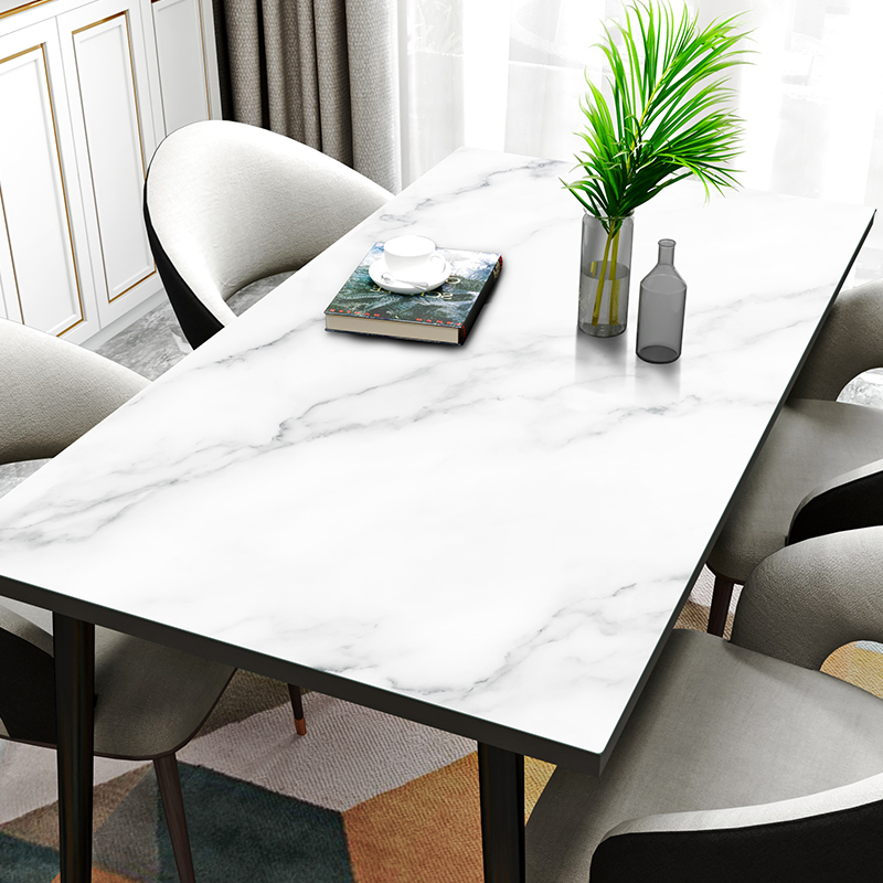 Champ selection (Q-bomb silicone table mat) eco-friendly table cloth light extravagant rectangular imitation marble tea table shoe cabinet table mat