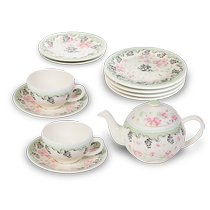 French GIEN Laduree Laduree co-branded tea set afternoon tea plate gift imported from France