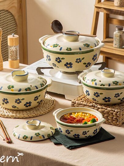 High-looking casserole for gas stove special ceramic casserole for home use 2026 new claypot rice noodle claypot claypot rice