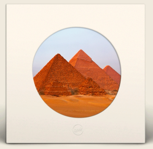 0 0 2 0 ) COTON cercle records electronic music vinyl record spot