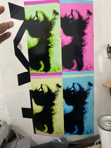 A4 A3 fully transparent laser film film screen printing laser printing projection plate making printing glue slide 50 sheets