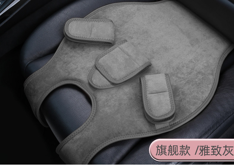 Car Seat Belt for Pregnant Women, Anti-Pressure Belly Support Cushion for Driving, Co-Driver Seat Pregnancy Belly Support Device
