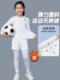 Children's velvet tights training clothes for men and women fitness quick-drying clothes autumn and winter football basketball base clothes sports suits