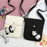 Сумка для телефона, милая сумка через плечо, свежая портативная маленькая ткань, сумка на одно плечо, мобильный телефон, тканевый мешок