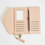 Длинный бумажник, брендовая сумка через плечо, корейский кошелек, универсальный картхолдер, японские и корейские