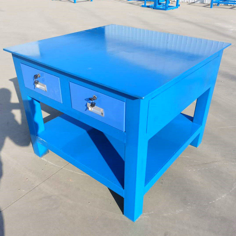 Fitter operation table Heavy molds platform workshop maintenance table A3 steel plate working table old tiger pliers assembly table flying mold table