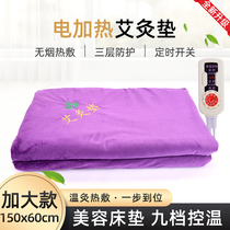 Electric heating moxa mat whole body household moxibustion heating blanket mugwort physiotherapy dampening mattress moxibustion blanket moxibustion mattress
