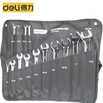 Powerful Tools 14-piece Imperial Combination Wrench Set Open-end Torx Double-Ended Wrench Set DL0114A