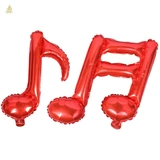 Бар КТВ воздушный шар украшение детский день рождения концерт свадебное торжество свадебный макет музыкальная нота воздушный шар из алюминиевой пленки