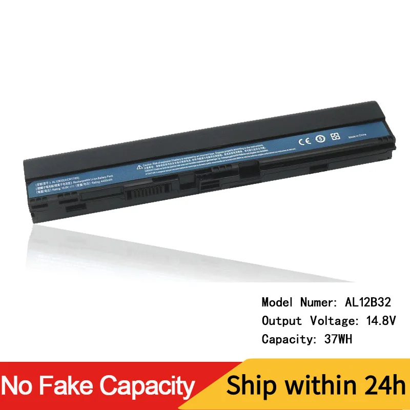 Suitable for Acer Aceraspire One V5-171 725 756 Q1Vzc Compatible Battery Al12B32