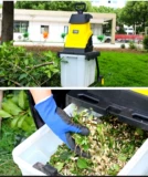 Орчард маленький мобильный портативный сад Механические ветви деревянных чипов, чипсы, ветви из дробной машины Электрокомпетентная деревянная машина