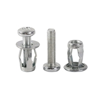 Petal nut expansion lantern nut hollow iron sheet plastic plate aluminum plate screw expansion screw sleeve M5M6
