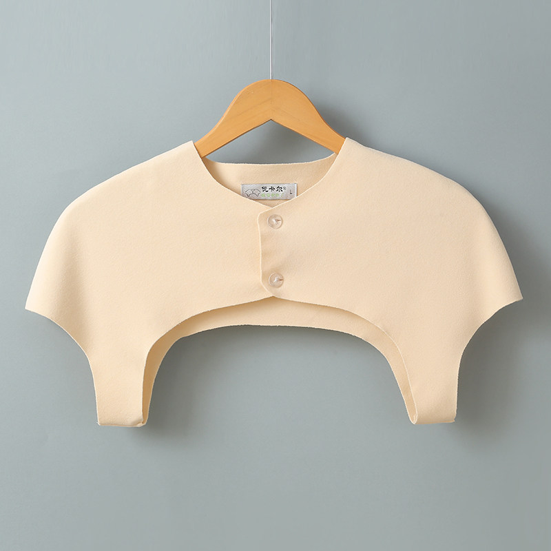 Four Seasons Thin De Velvet Shoulder Warmth Shoulder Protector Neck Men and Women Air Conditioning Shoulder Pad Shoulder Shoulder Sleep Maternity Confinement Feeding