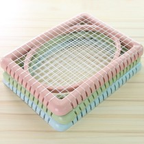Seat cushion new summer sitting chair clothing beef tendon bench summer breathable heat dissipation grid frame butt pad fitting factory employee stock