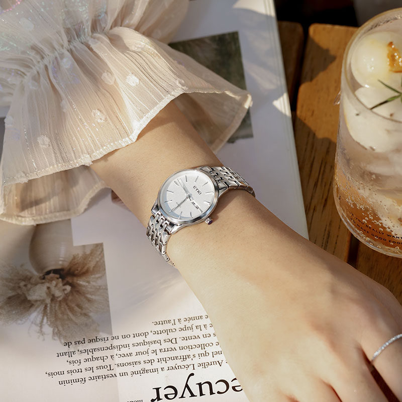 Aich Summer Watch Women's Simple Welcome Light and Light Superior Sense Watch Couple One-Ten Brands