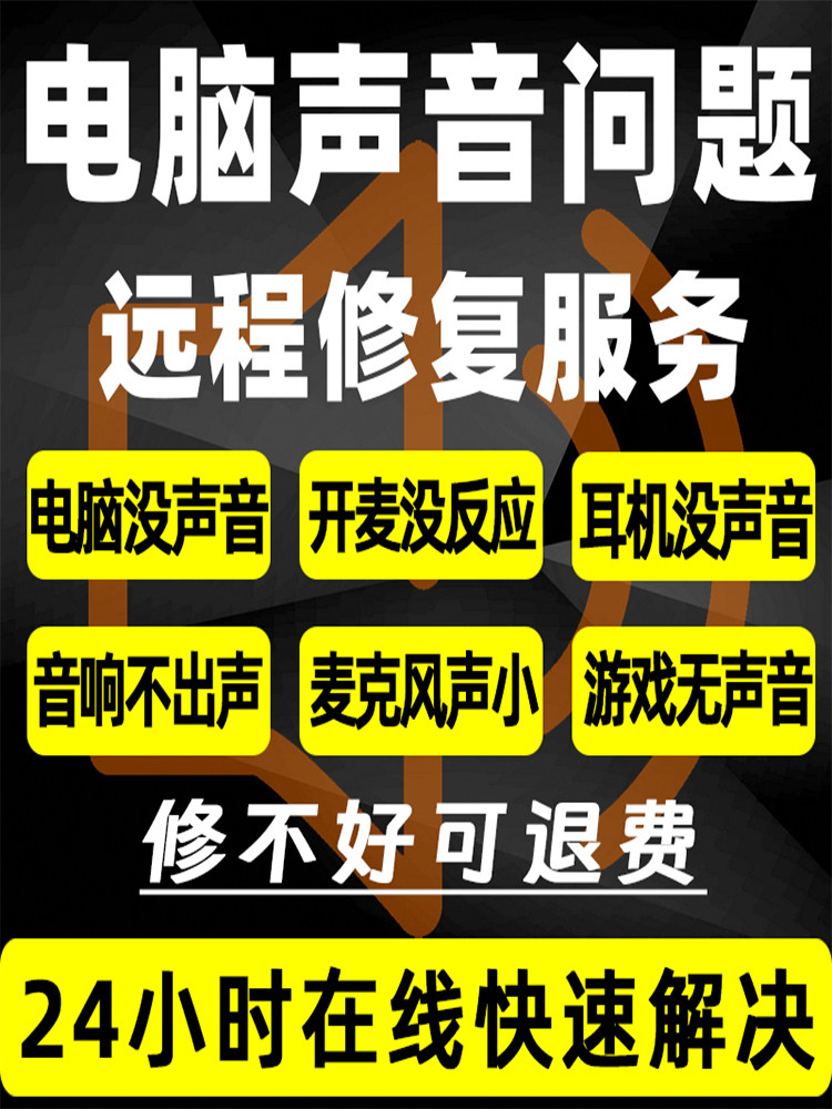 Remote Repair of Computer Sound Issues, No Sound from Speakers, Debugging of Laptop Headphones, Microphone, Desktop Computer Repair