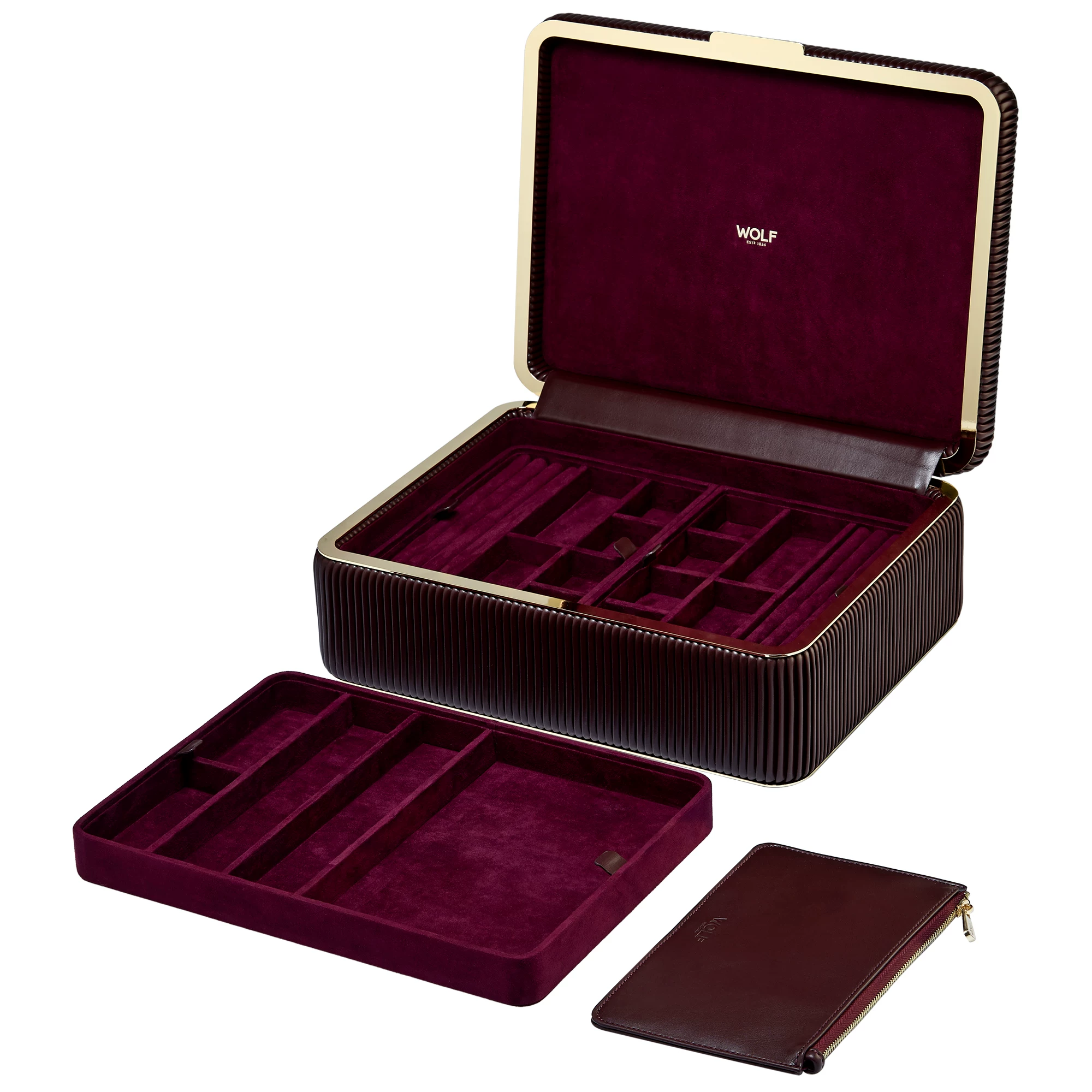 WOLF/沃尔夫 Storage system, retro storage box, necklace, jewelry, big accessory