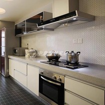 Strip Rectangular Mosaic Ceramic Brick Man Glyph Black White Kitchen Balcony Bathroom Wall Brick Non-slip Floor Tiles