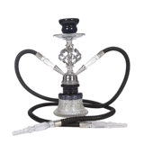 Арабский стеклянный портативный маленький кальян, полный комплект, фруктовый вкус