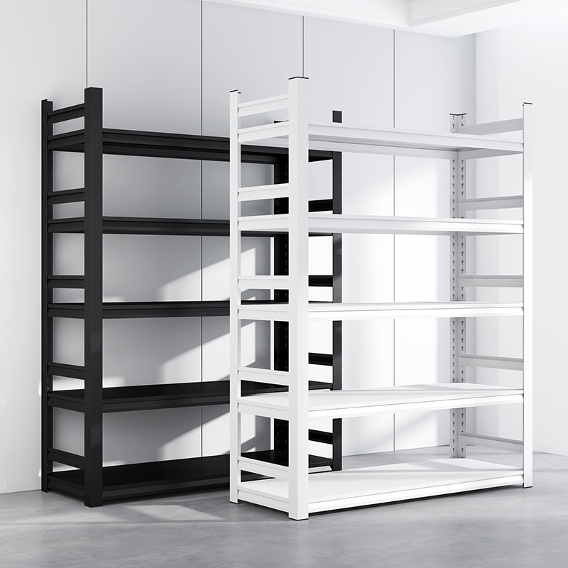 Shelf shelf multi-level floor angle steel rack household balcony warehouse supermarket storage room iron frame storage shelf