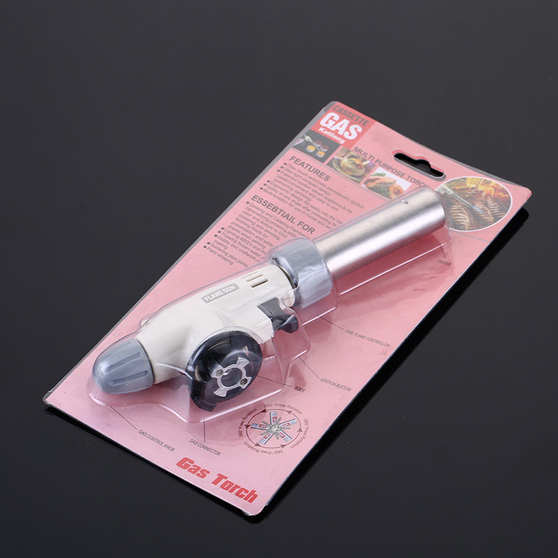 Portable spray gun hairpin type spray fire gun burning pig hair baker welding gun igniters spray lamps spray gun fire guns