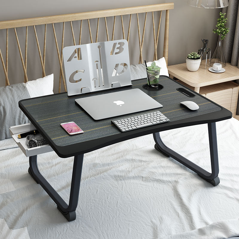 GFY bed small table desk folding computer desk desk small table board bay window home college student high school student dormitory upper bunk bedroom bedroom sitting on the ground learning reading lap table