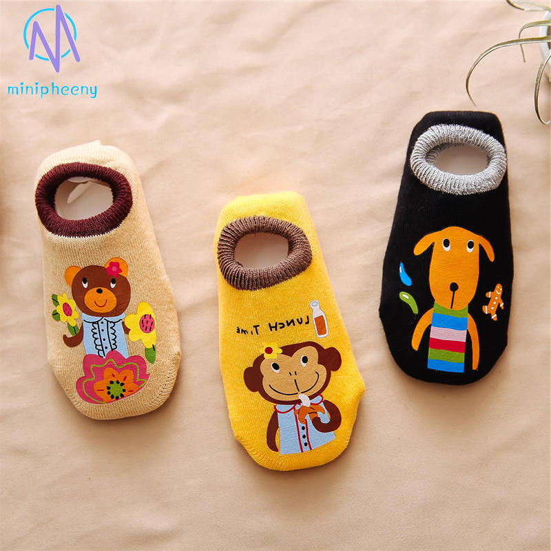 Baby School Walking Socks Spring Autumn Thin men and women Baby floor socks Sox shoes Children Early Classroom Silicone Gel Slip Socks