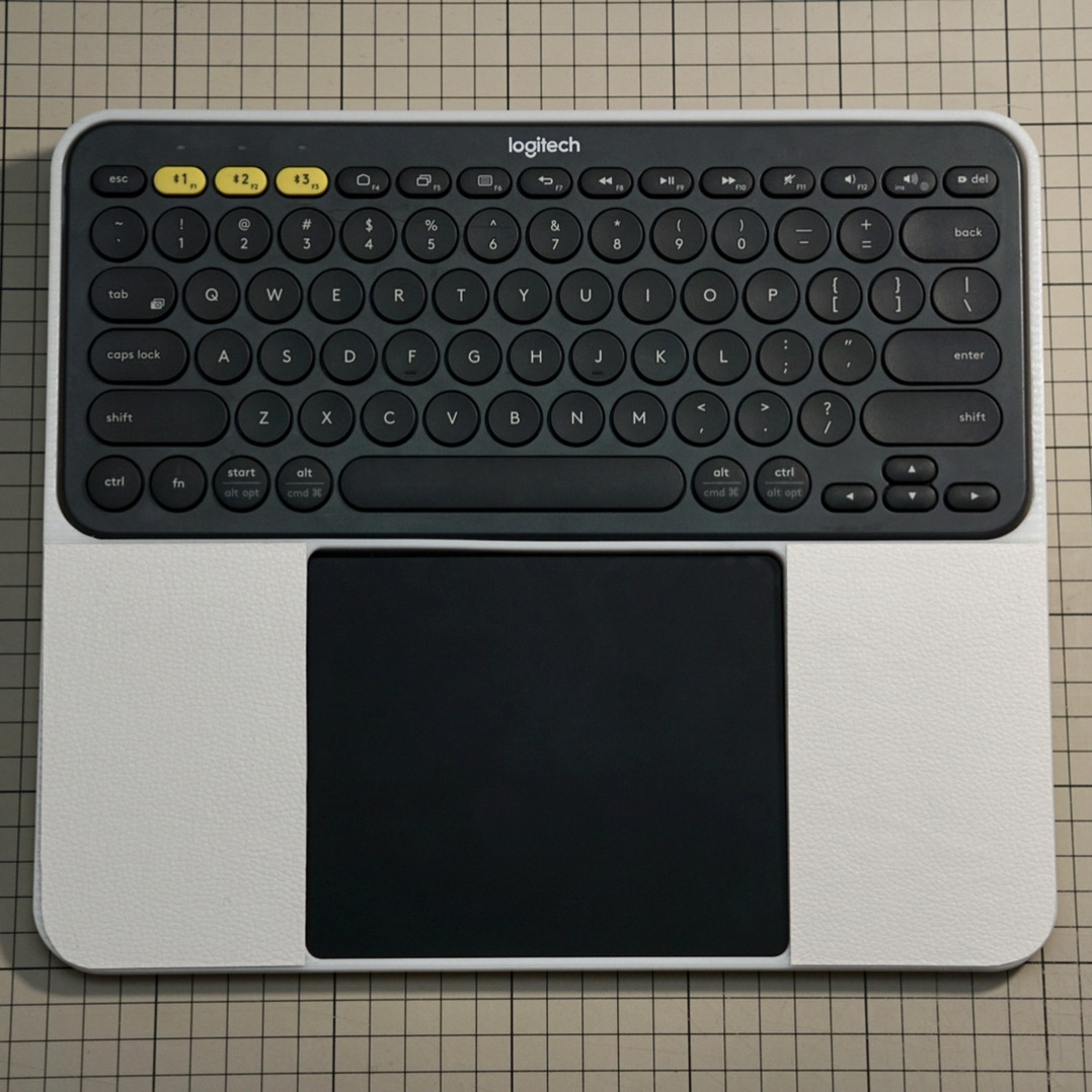 罗技K380键盘掌托妙控板Magic Trackpad手托支架一体组合底座
