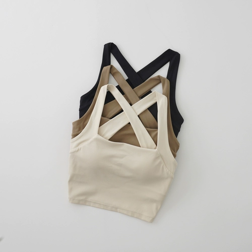 Противоударная спортивный бюстгальтер, нижнее белье, жилет, поддерживающая одежда для йоги для йоги для спортзала, бюстгалтер, майка пуш-ап, красивая спина, для бега