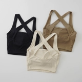 Противоударная спортивный бюстгальтер, нижнее белье, жилет, поддерживающая одежда для йоги для йоги для спортзала, бюстгалтер, майка пуш-ап, красивая спина, для бега