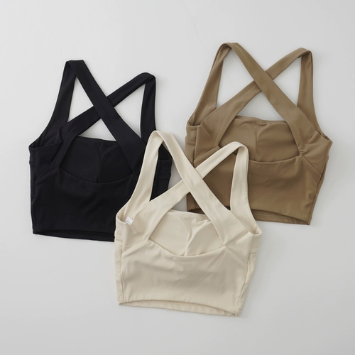 Противоударная спортивный бюстгальтер, нижнее белье, жилет, поддерживающая одежда для йоги для йоги для спортзала, бюстгалтер, майка пуш-ап, красивая спина, для бега