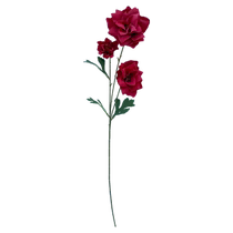 New red wedding simulation silk flowers hotel ceiling road flower wall background flower arrangement arch decoration plastic flowers