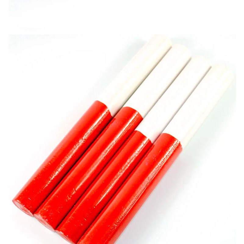 Relay baton track and field competition special aluminum alloy plastic red and white children's baton kindergarten sponge sports props