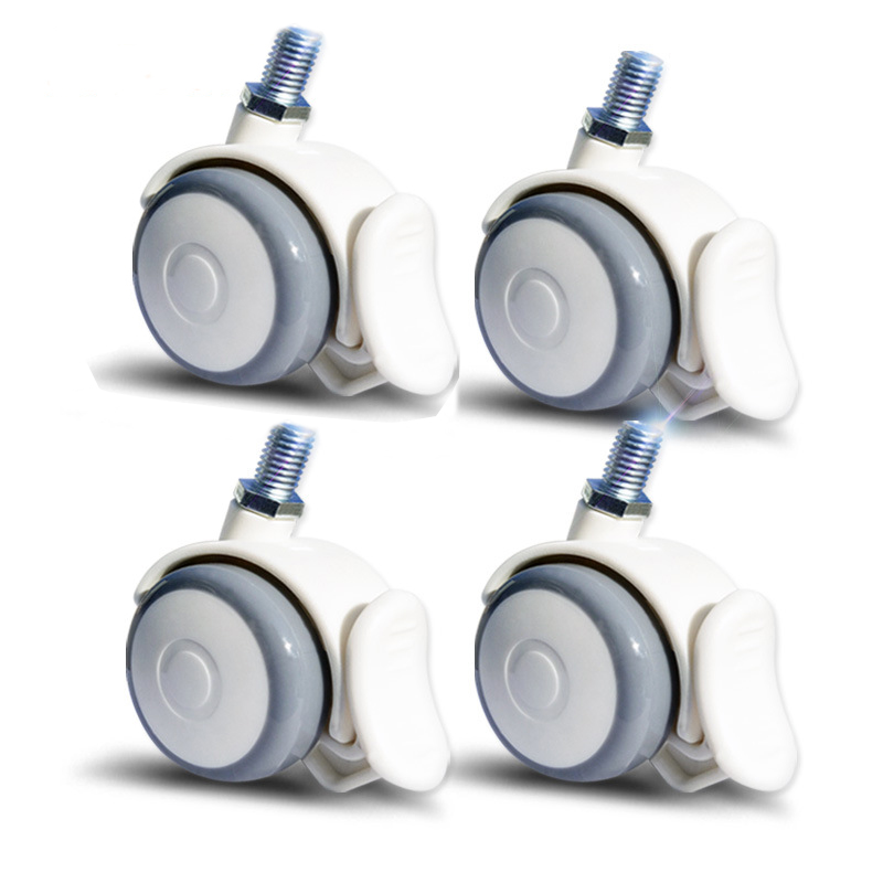 Children's crib castors baby growing bed ultra muted design brake accessories wheel