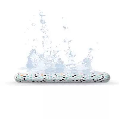 Anti-urine pad Baby bed waterproof washable breathable thickened multi-layer pure cotton machine wash without fluorescent agent Nordic