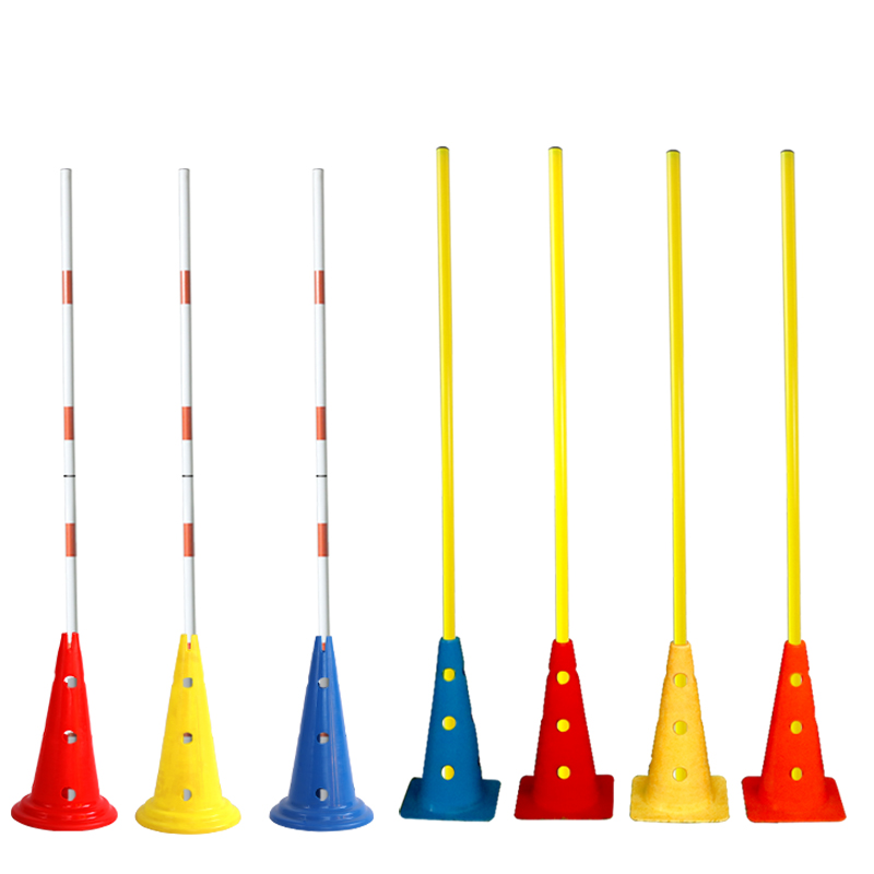 Zhongkao Sports Football Wrapping Pole Marker Pole Secondary Examination Basketball Training Wrapping Obstacle Props Logo Barrel New Winding Pile