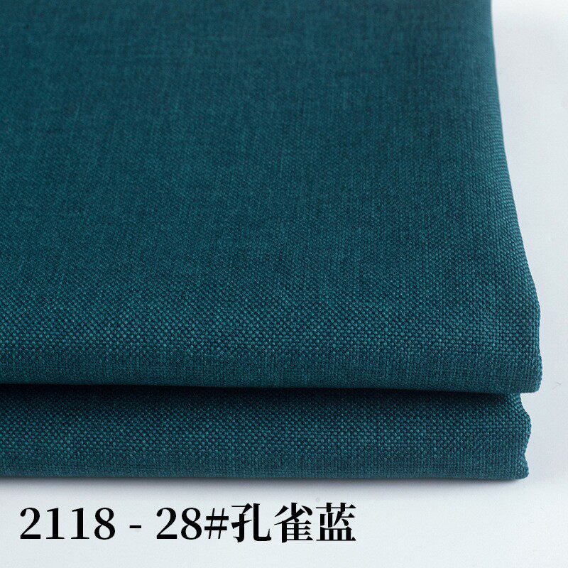 飘家直销细麻仿亚麻沙发布料 棉麻抱布套厂窗垫车套枕Z料软包面料